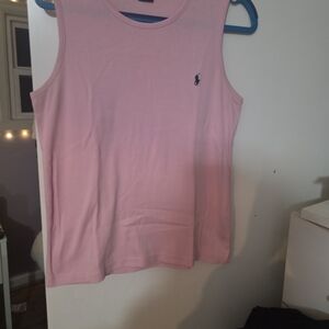 Ralph Lauren Sport Pink Crewneck Tank